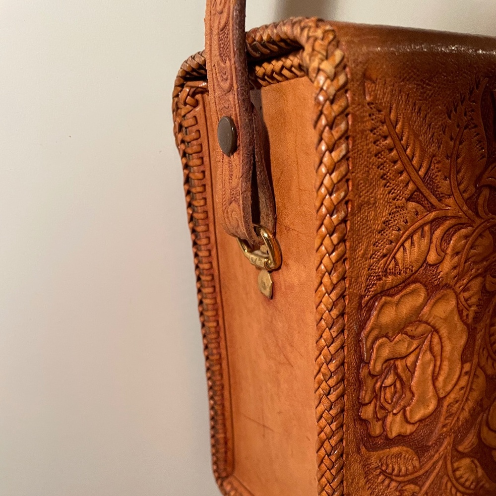 Hand Tooled Leather Case - image 5